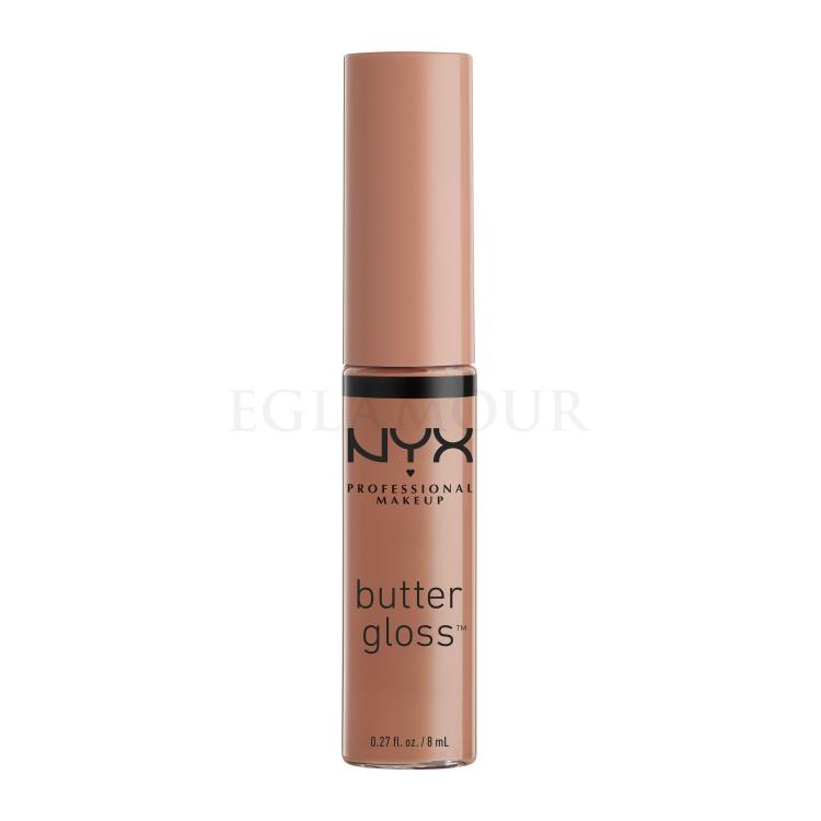 NYX Professional Makeup Butter Gloss Lipgloss für Frauen 8 ml Farbton  14 Madeleine