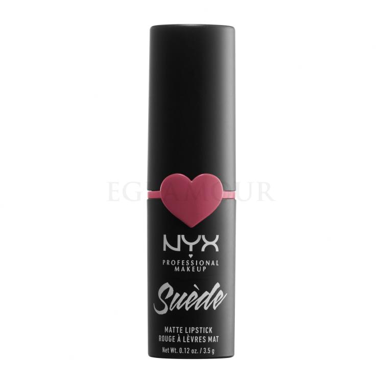 NYX Professional Makeup Suède Matte Lipstick Lippenstift für Frauen 3,5 g Farbton  27 Cannes