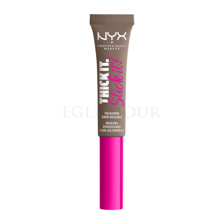 NYX Professional Makeup Thick It Stick It! Augenbrauen-Mascara für Frauen 7 ml Farbton  01 Taupe