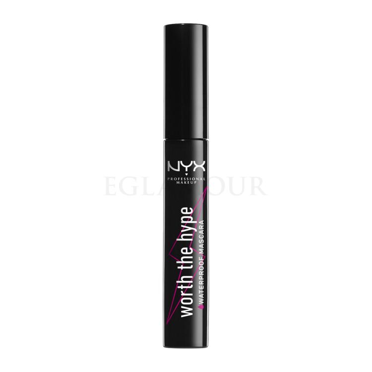 NYX Professional Makeup Worth The Hype Waterproof Mascara für Frauen 7 ml Farbton  01 Black