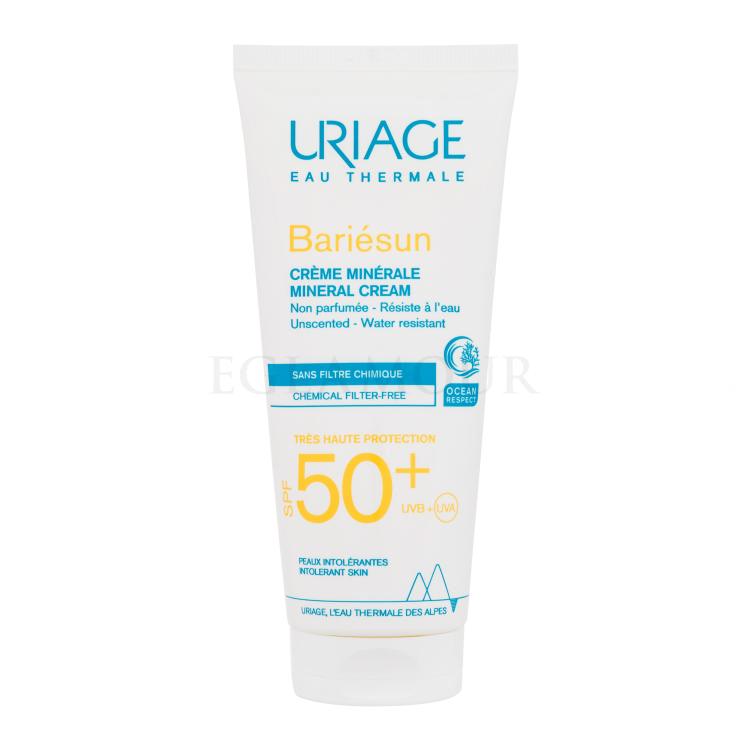 Uriage Bariésun Mineral Cream SPF50+ Sonnenschutz fürs Gesicht 100 ml