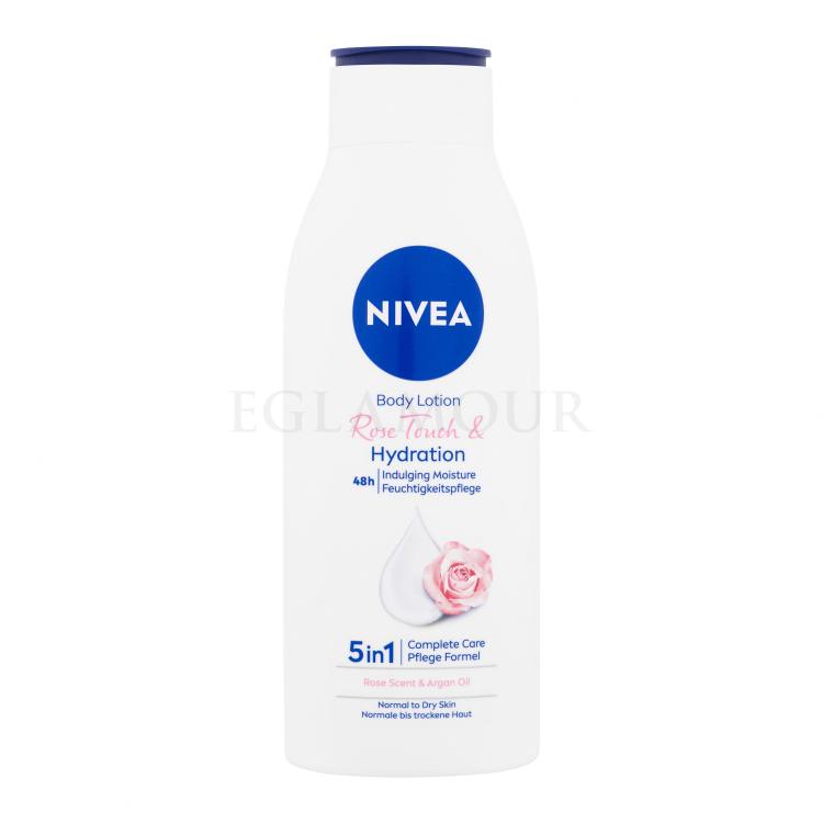 Nivea Rose Touch &amp; Hydration Body Lotion Körperlotion für Frauen 400 ml