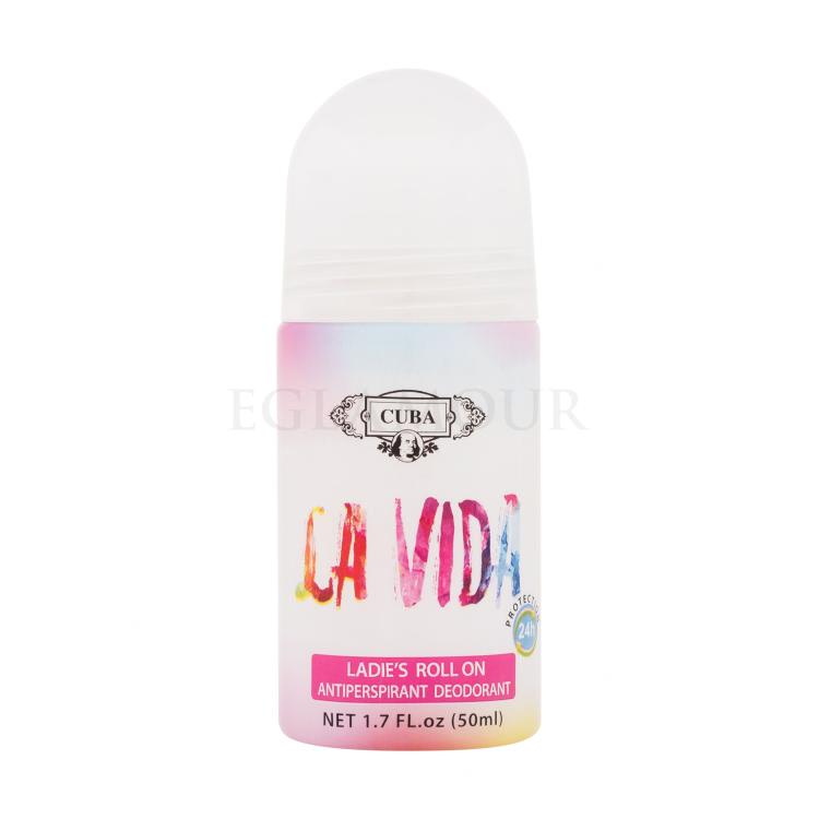 Cuba La Vida Ladie&#039;s Roll On Antiperspirant für Frauen 50 ml