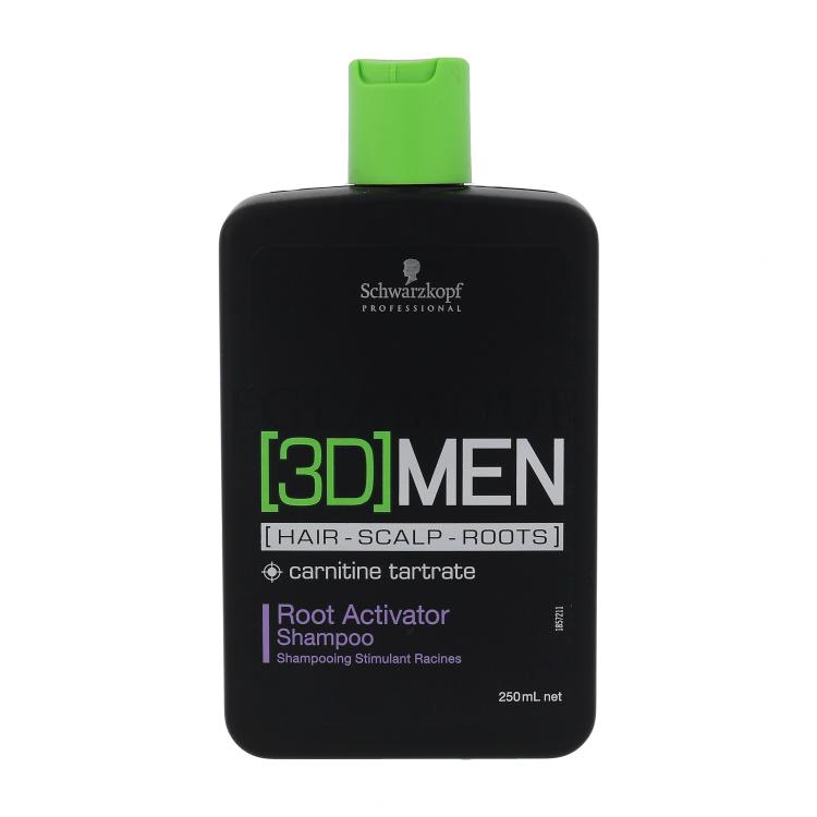 Schwarzkopf Professional 3DMEN Root Activator Shampoo für Herren 250 ml