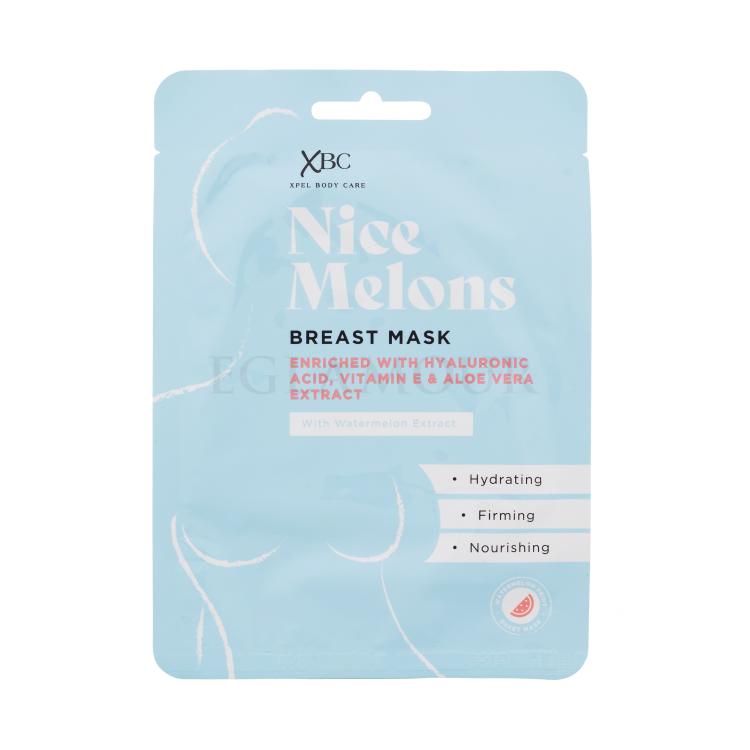 Xpel Body Care Nice Melons Breast Mask Büstenpflege für Frauen 1 St.