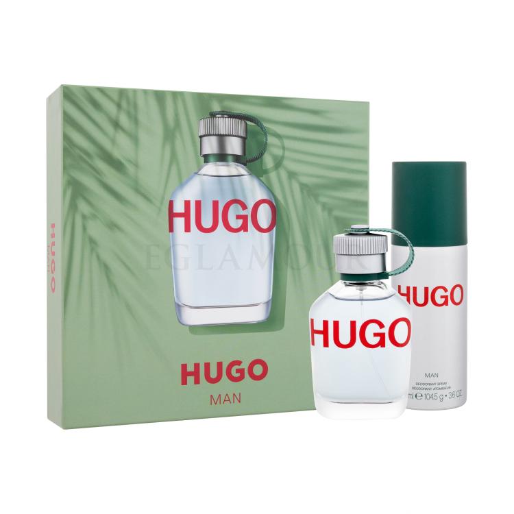 HUGO BOSS Hugo Man SET2 Geschenkset Eau de Toilette 75 ml + Deodorant 150 ml