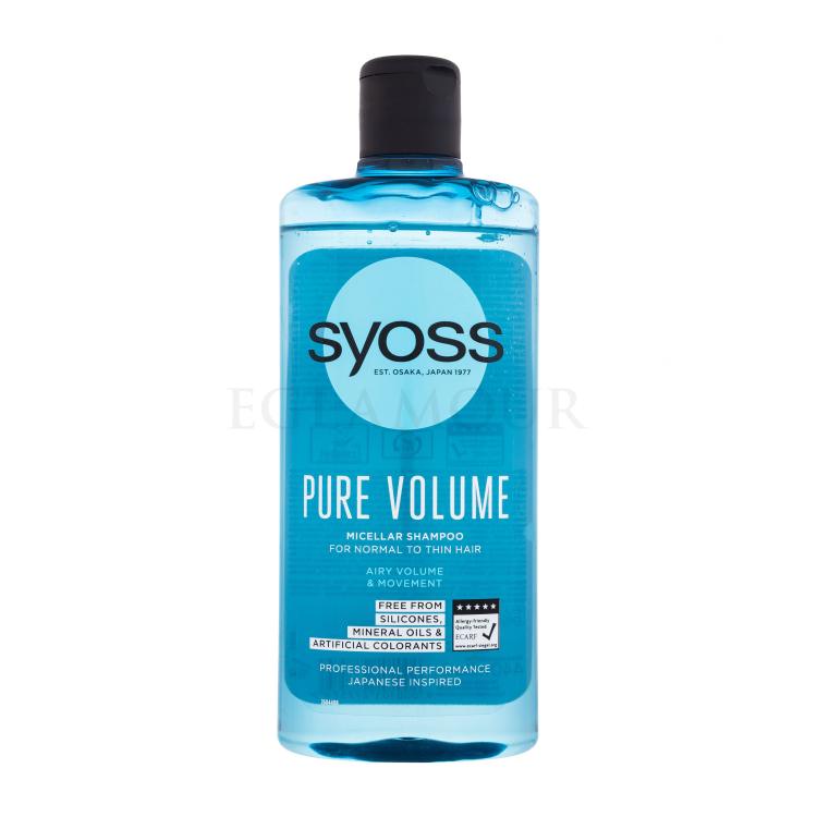Syoss Pure Volume Shampoo für Frauen 440 ml