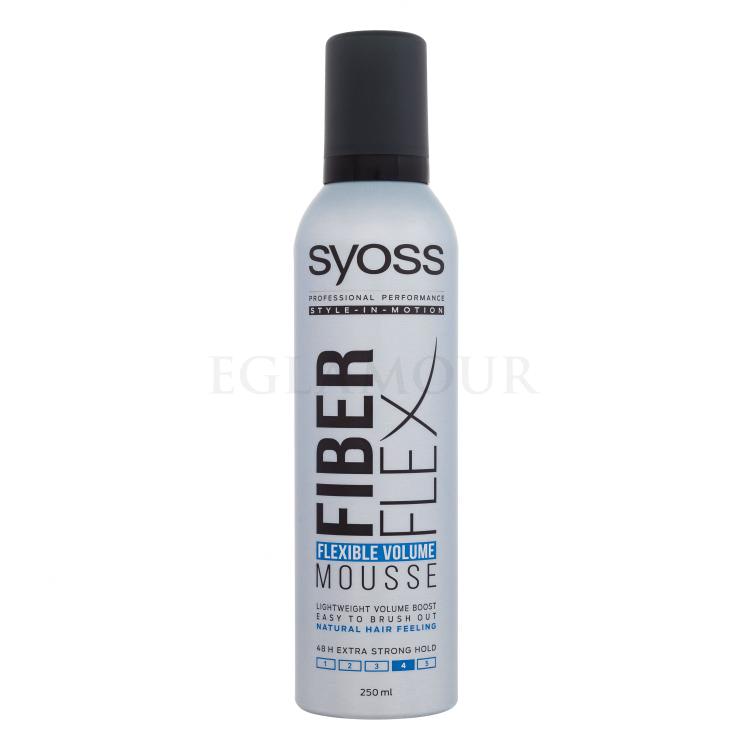Syoss Fiber Flex Flexible Volume Mousse Haarfestiger für Frauen 250 ml