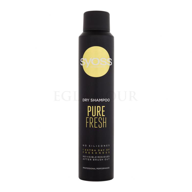 Syoss Pure Fresh Dry Shampoo Trockenshampoo für Frauen 200 ml