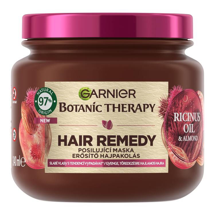 Garnier Botanic Therapy Ricinus Oil &amp; Almond Hair Remedy Haarmaske für Frauen 340 ml