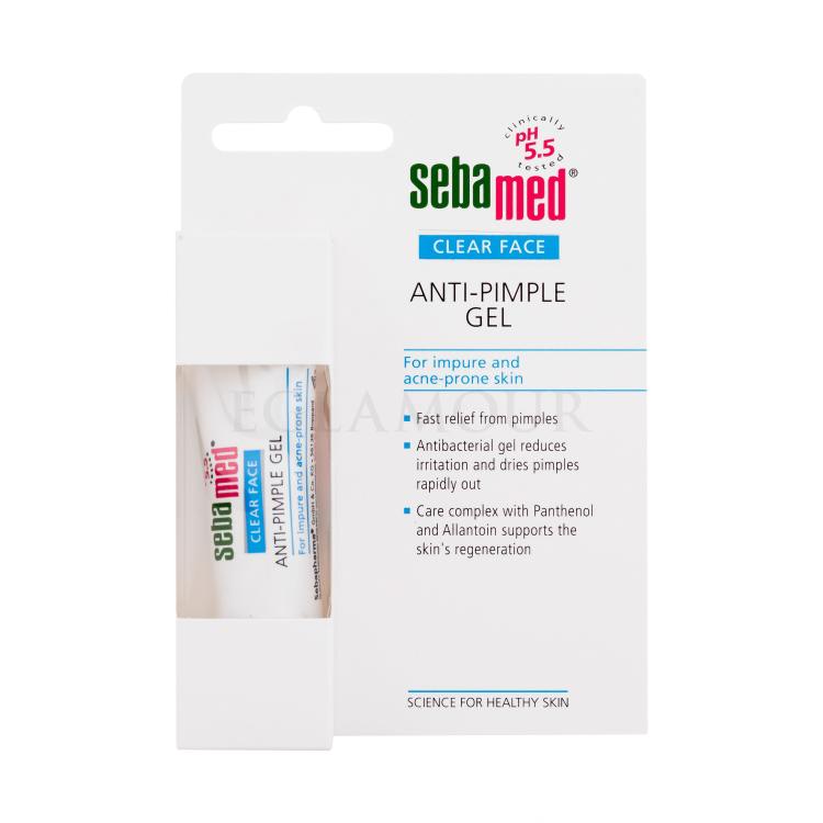 SebaMed Clear Face Anti-Pimple Gel Lokale Hautpflege für Frauen 10 ml