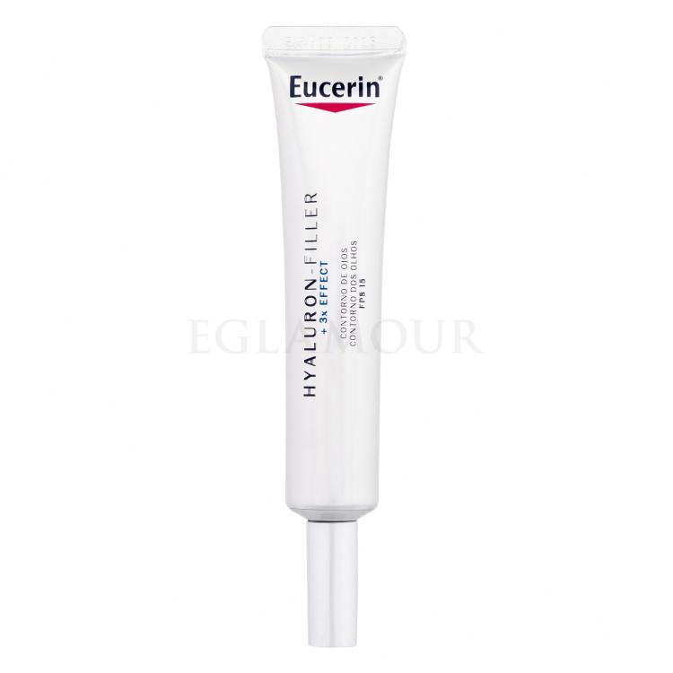 Eucerin Hyaluron-Filler + 3x Effect Eye Cream SPF15 Augencreme für Frauen 15 ml
