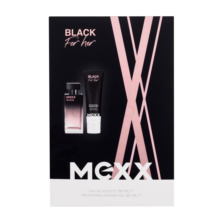 Mexx Black Geschenkset Eau de Toilette 30 ml + Duschgel 50 ml