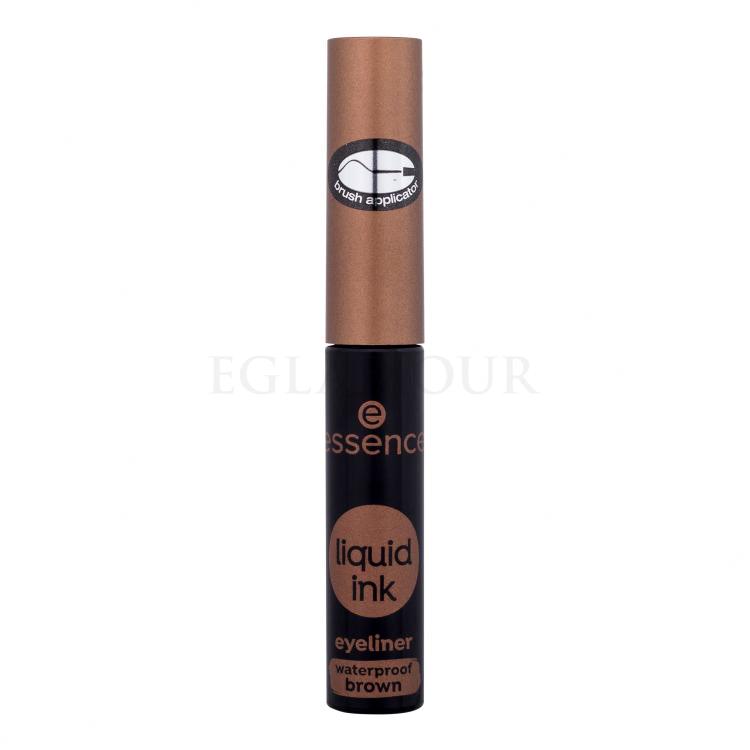 Essence Liquid Ink Eyeliner Waterproof Eyeliner für Frauen 3 ml Farbton  Brown