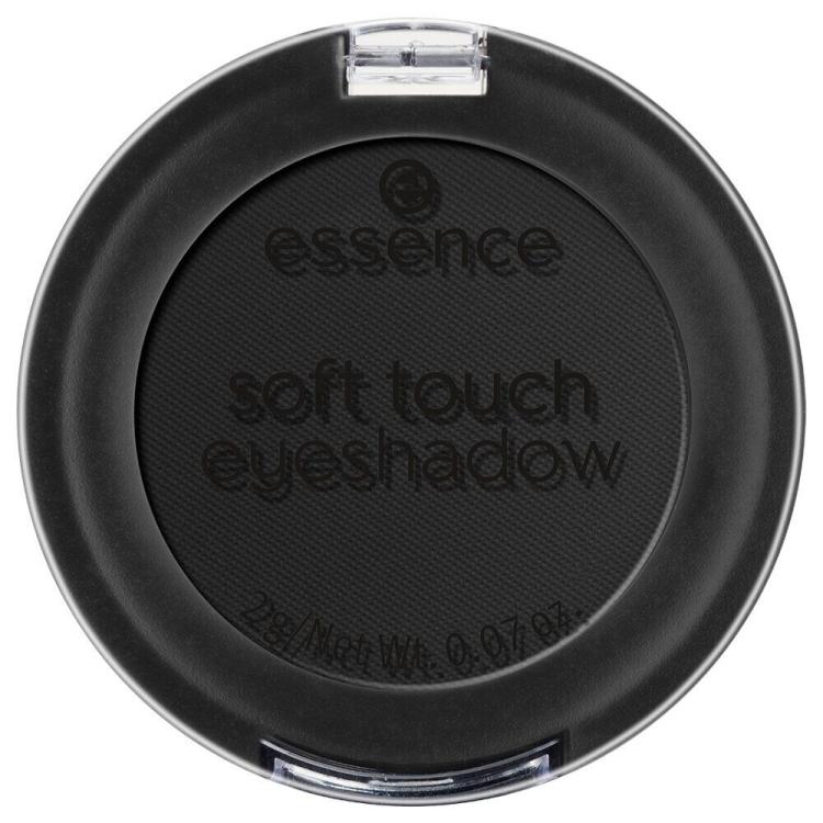 Essence Soft Touch Lidschatten für Frauen 2 g Farbton  06 Pitch Black