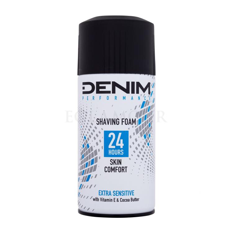 Denim Performance Extra Sensitive Shaving Foam Rasierschaum für Herren 300 ml