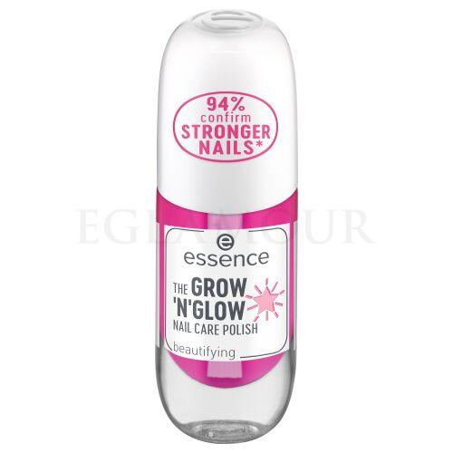 Essence The Grow&#039;N&#039;Glow Nail Care Polish Nagelpflege für Frauen 8 ml
