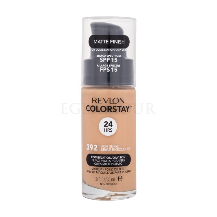 Revlon Colorstay Combination Oily Skin SPF15 Foundation für Frauen 30 ml Farbton  392 Sun Beige