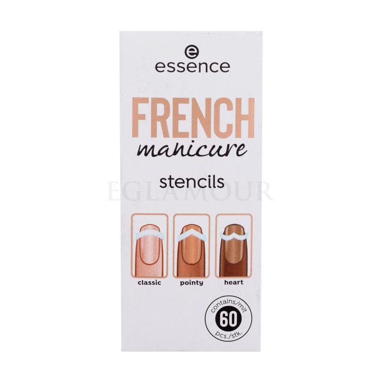 Essence French Manicure Stencils 01 Walk The Line Maniküre für Frauen Set