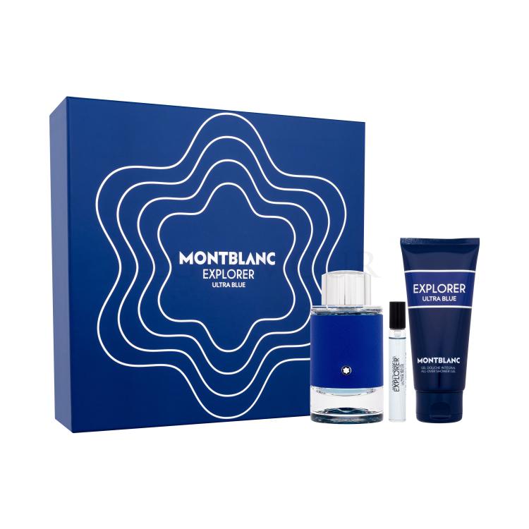 Montblanc Explorer Ultra Blue SET1 Geschenkset Eau de Parfum 100 ml + Eau de Parfum 7,5 ml + Duschgel 100 ml