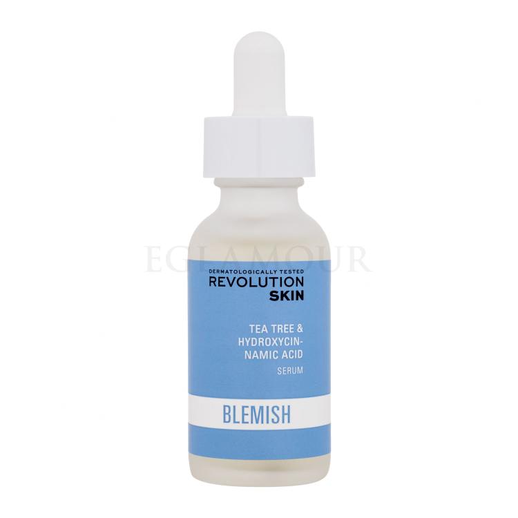 Revolution Skincare Blemish Tea Tree &amp; Hydroxycinnamic Acid Serum Gesichtsserum für Frauen 30 ml