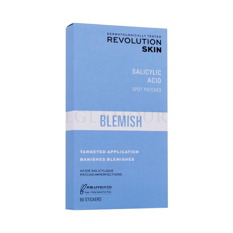 Revolution Skincare Blemish Salicylic Acid Spot Patches Lokale Hautpflege für Frauen 60 St.