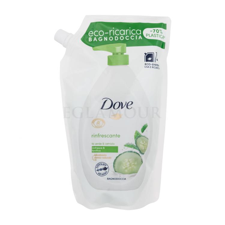 Dove Refreshing Cucumber &amp; Green Tea Duschgel für Frauen Nachfüllung 720 ml