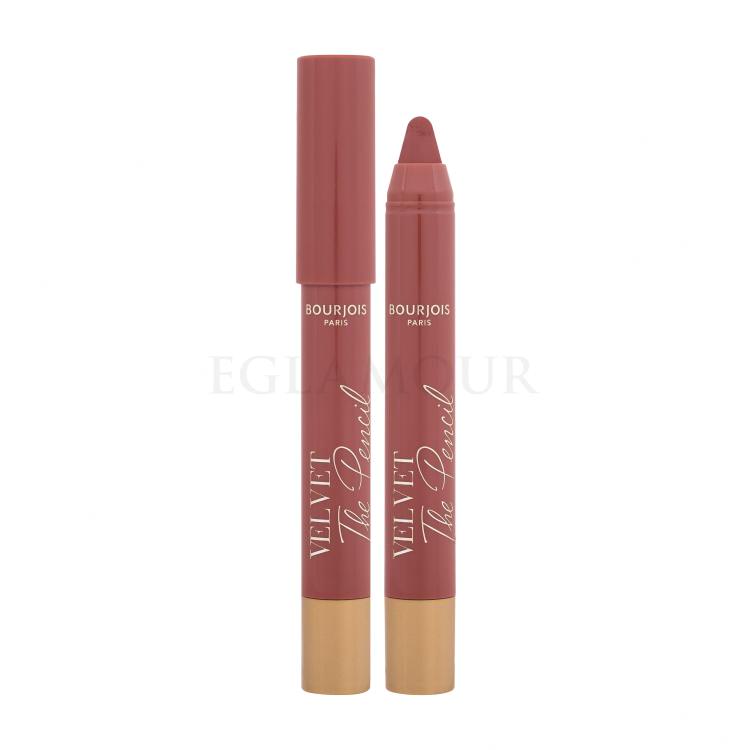 BOURJOIS Paris Velvet The Pencil Lippenstift für Frauen 1,8 g Farbton  04 Less Is Brown