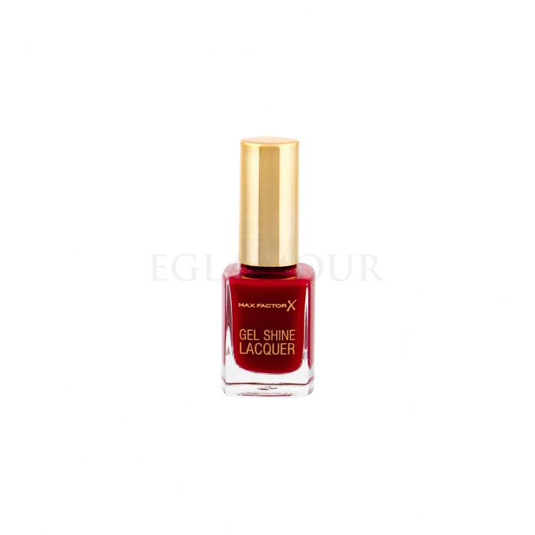 Max Factor Gel Shine Nagellack für Frauen 11 ml Farbton  50 Radiant Ruby