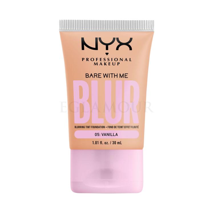 NYX Professional Makeup Bare With Me Blur Tint Foundation Foundation für Frauen 30 ml Farbton  05 Vanilla