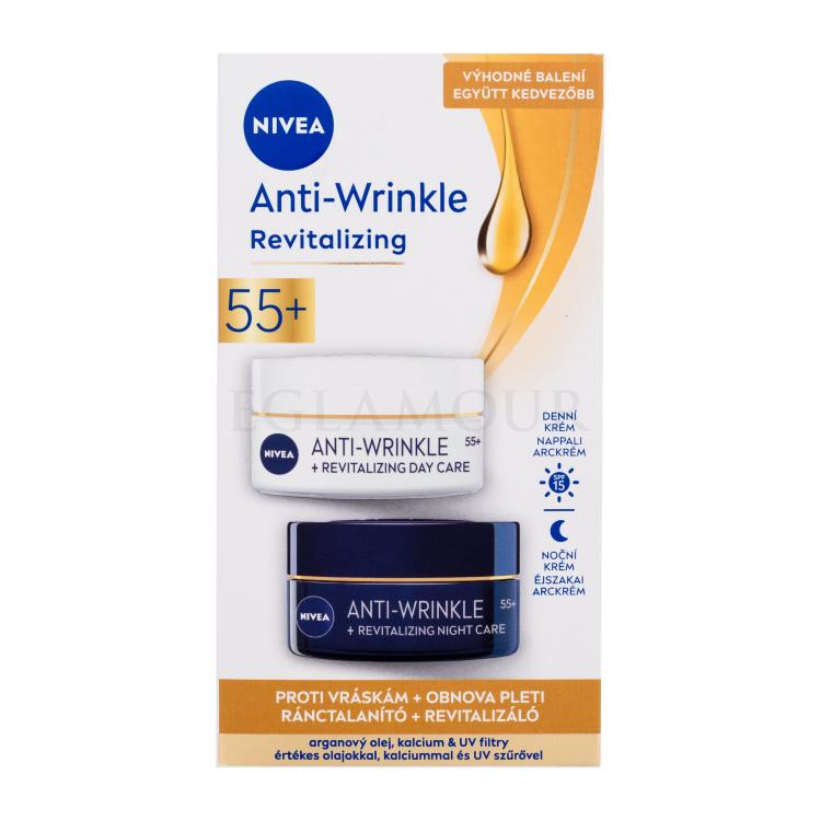 Nivea Anti-Wrinkle Revitalizing Geschenkset Tagespflege Anti-Wrinkle Revitalizing Day Care 50 ml + Nachtpflege Anti-Wrinkle Revitalizing Night Care 50 ml