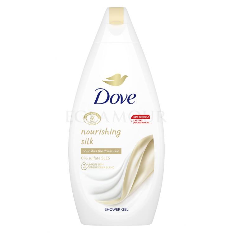Dove Nourishing Silk Duschgel für Frauen 450 ml