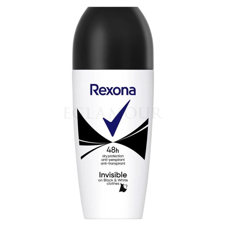 Rexona MotionSense Invisible Black + White Antiperspirant für Frauen 50 ml