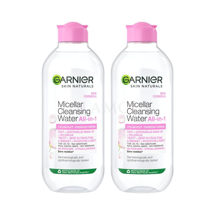 Set Mizellenwasser Garnier Skin Naturals Micellar Water All-In-1 Sensitive