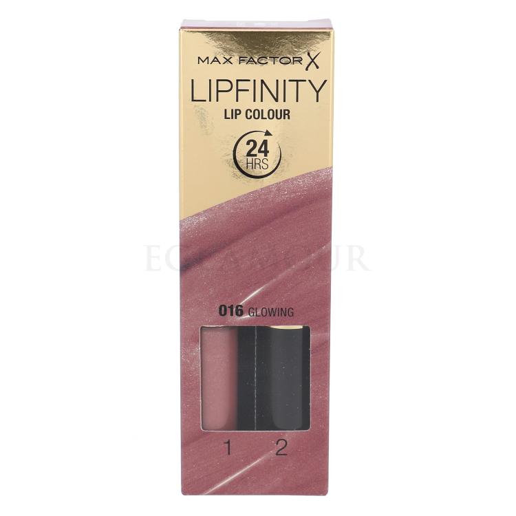 Max Factor Lipfinity 24HRS Lip Colour Lippenstift für Frauen 4,2 g Farbton  016 Glowing