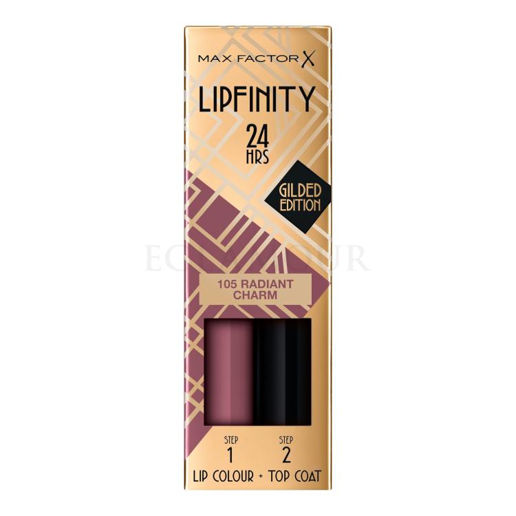 Max Factor Lipfinity 24HRS Lip Colour Lippenstift für Frauen 4,2 g Farbton  105 Radiant Charm