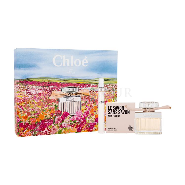 Chloé Chloé Geschenkset Eau de Parfum 50 ml + Eau de Parfum 10 ml + Parfümierte feste Seife 80ml
