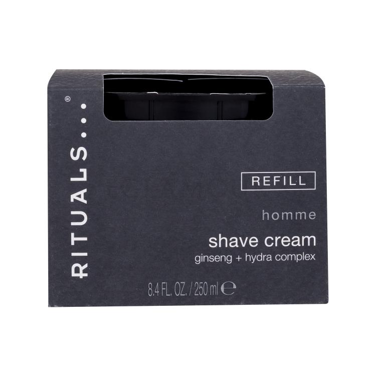 Rituals Homme Shave Cream Rasiercreme für Herren Nachfüllung 250 ml