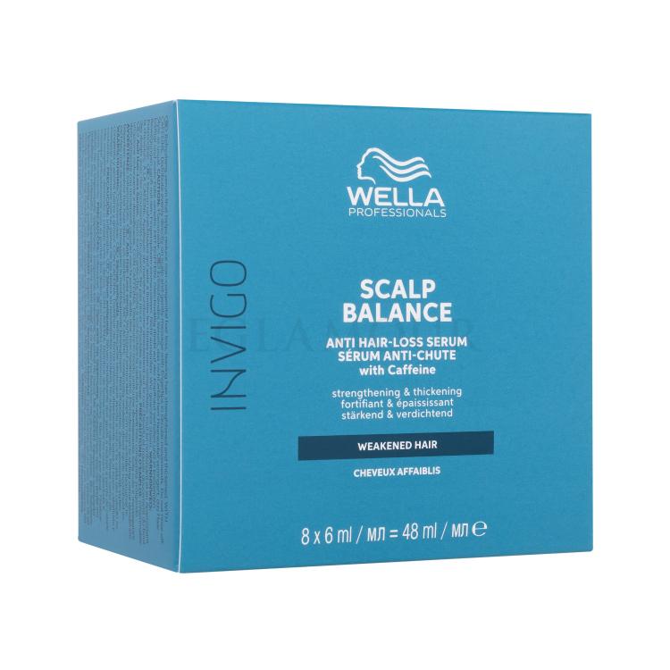 Wella Professionals Invigo Scalp Balance Anti Hair-Loss Serum Mittel gegen Haarausfall für Frauen Set