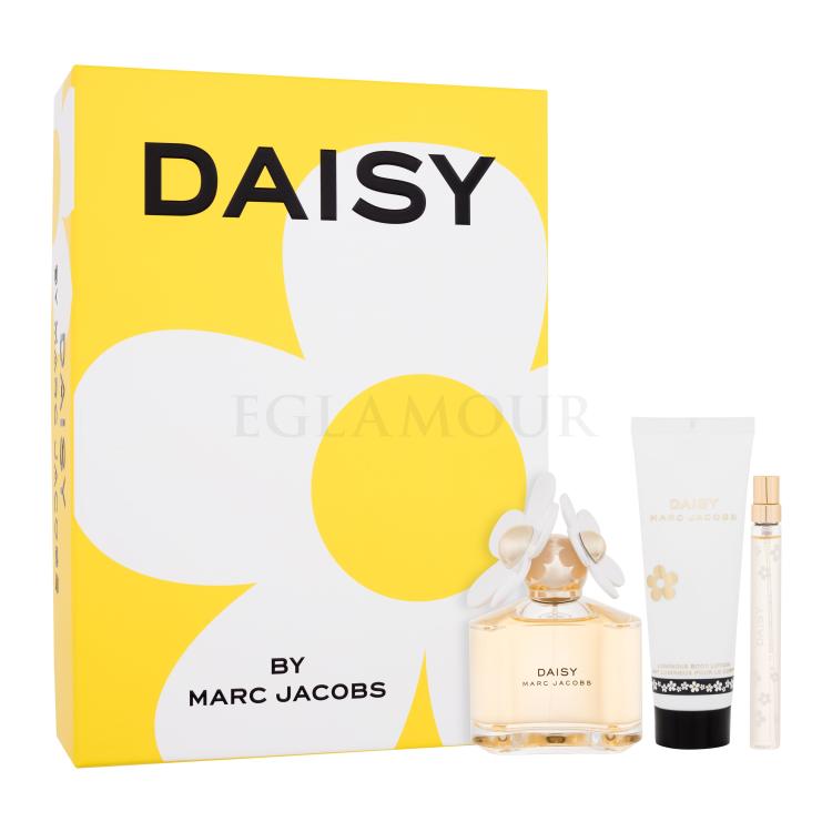 Marc Jacobs Daisy SET3 Geschenkset Eau de Toilette 100 ml + Körperlotion 75 ml + Eau de Toilette 10 ml