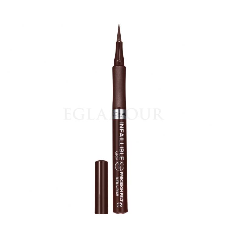 L&#039;Oréal Paris Infaillible Grip 24H Precision Felt Eyeliner Eyeliner für Frauen 1 ml Farbton  02 Brown