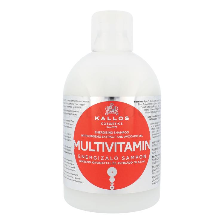 Kallos Cosmetics Multivitamin Shampoo für Frauen 1000 ml