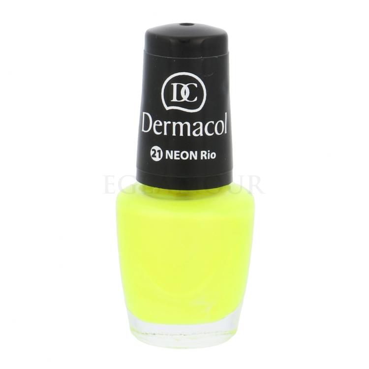 Dermacol Neon Nagellack für Frauen 5 ml Farbton  21 Rio
