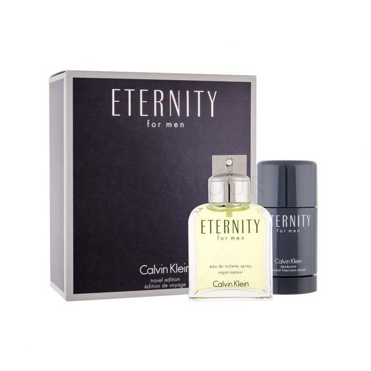 Calvin Klein Eternity For Men Geschenkset EdT 100ml + 75ml Deostick