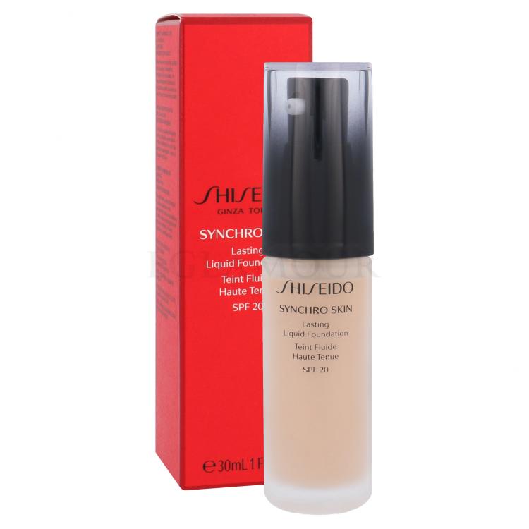 Shiseido Synchro Skin Lasting Liquid Foundation SPF20 Foundation für Frauen 30 ml Farbton  Neutral 3