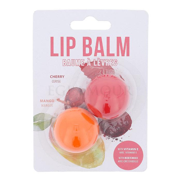 2K Lip Balm Geschenkset Lippenbalsam 2,8 g Cherry + Lippenbalsam 2,8 Mango