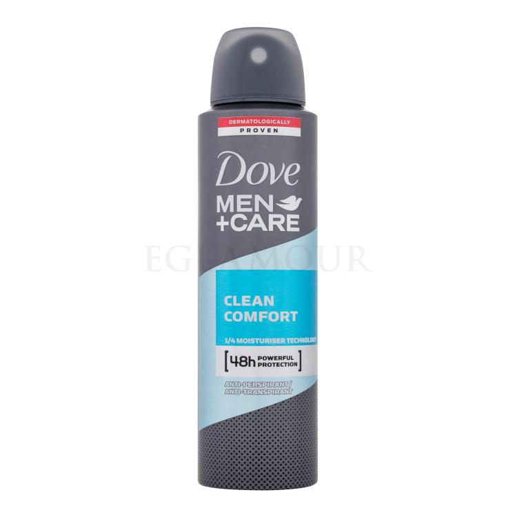 Dove Men + Care Clean Comfort 48h Antiperspirant für Herren 150 ml