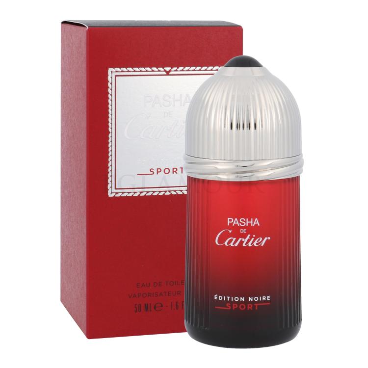 Cartier Pasha De Cartier Edition Noire Sport Eau de Toilette für Herren 50 ml