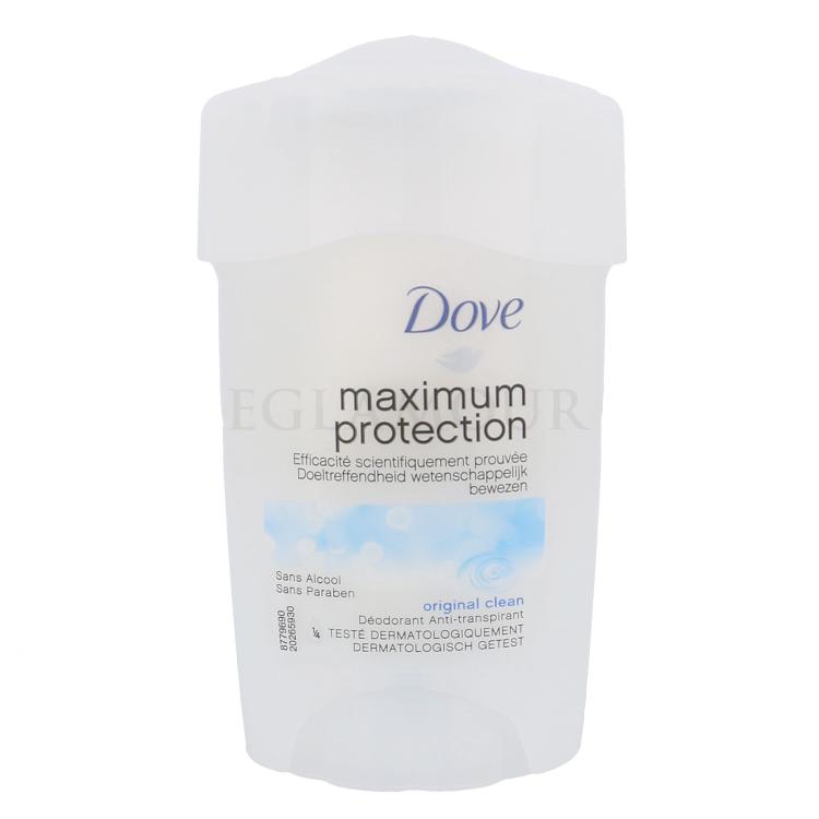 Dove Maximum Protection Original Clean 48h Antiperspirant für Frauen 45 ml