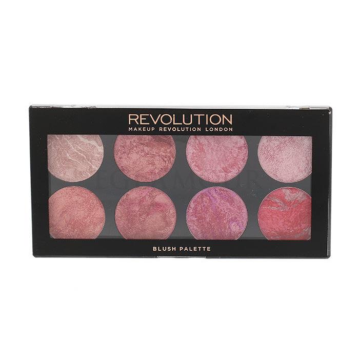 Makeup Revolution London Blush Palette Rouge für Frauen 12,8 g Farbton  Blush Queen